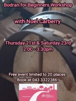 Bodhran for Beginners Workshop - Eigse Lughnasadh