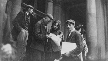 The Past from the Press; NLI exhibition in the Source Library