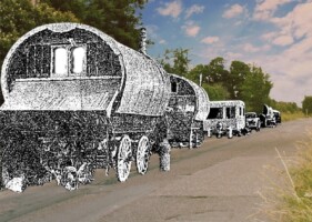 Cork city's traditional Traveller camps - art exhibition