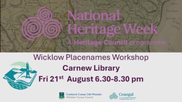 Wicklow Placenames Project Workshop