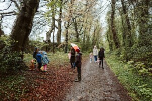 Kids Nature Bingo in the Woods