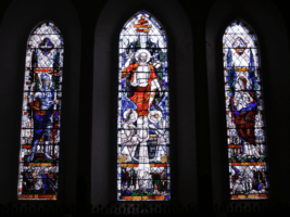 Catherine O'Brien's Stained Glass Windows in St. Mary's Church, Inistioge
