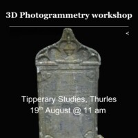 Photogrammetry Workshop in Tipperary Studies