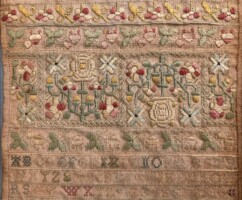 Stitches in Time - Display of the Sparrow Sampler