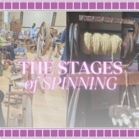 Heritage Craft Demo - The Stages of Spinning