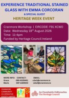 Experience Stained Glass with Emma Corcoran at Cranmore Workshop