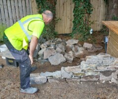 John Dunne – Traditional Stone Wall Building Demonstration