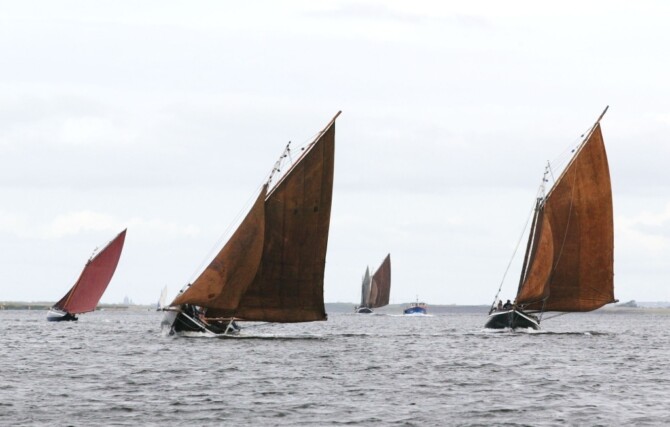 Galway Hooker on the bay