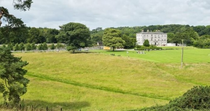 View of house from the ridge View of house from the ridge