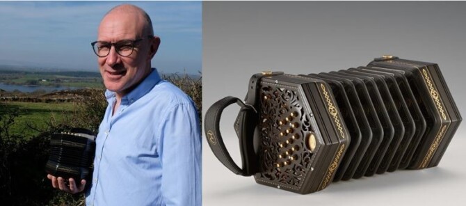 T Collins Anglo concertina