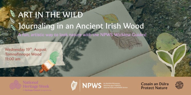 ART IN THE WILD Journaling in an Ancient Irish Wood 1 ART IN THE WILD Journaling in an Ancient Irish Wood 1
