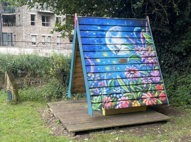 Artwork fairy house valley