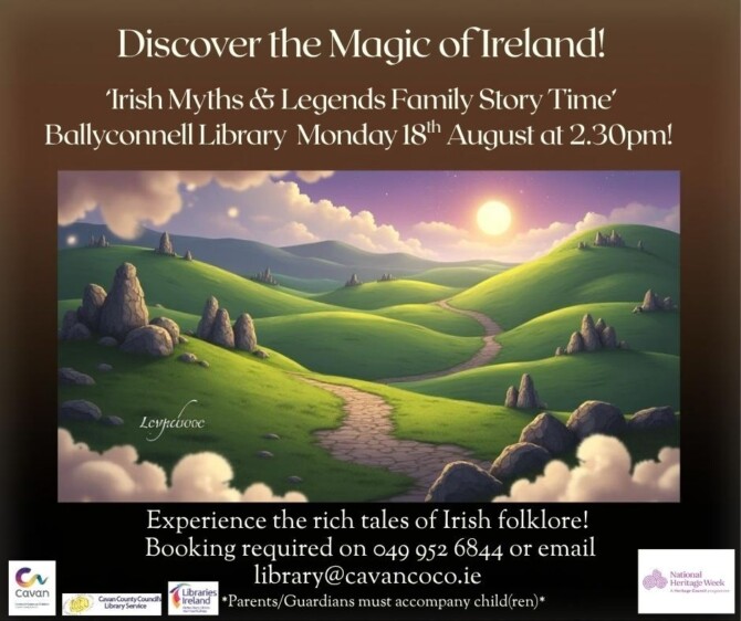 BCLL IRISH MYTHS LEGENDS STORY TIME