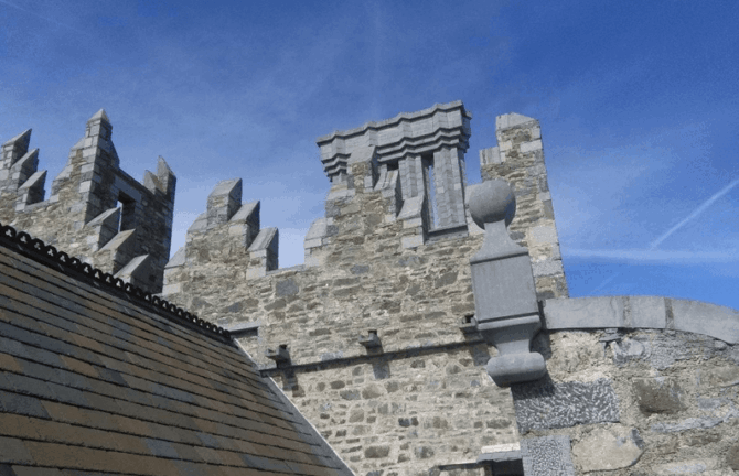 Bremore Castle roof Balbriggan min