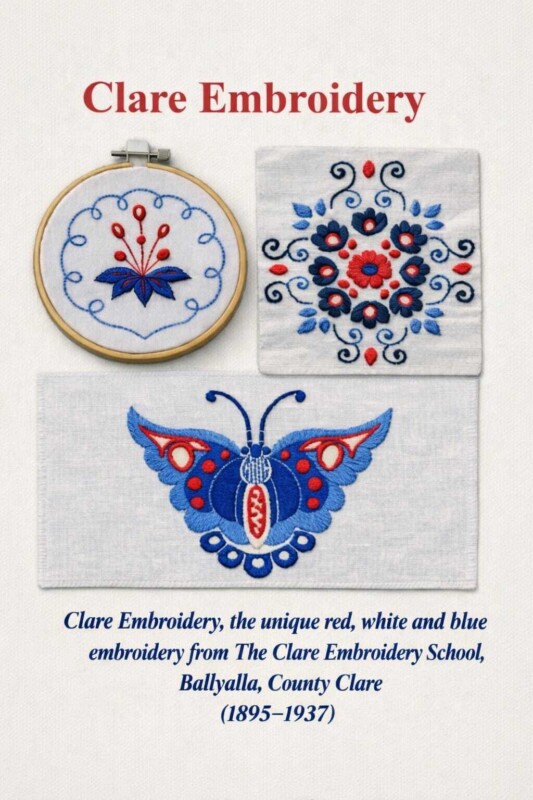 Clare emrodiery august
