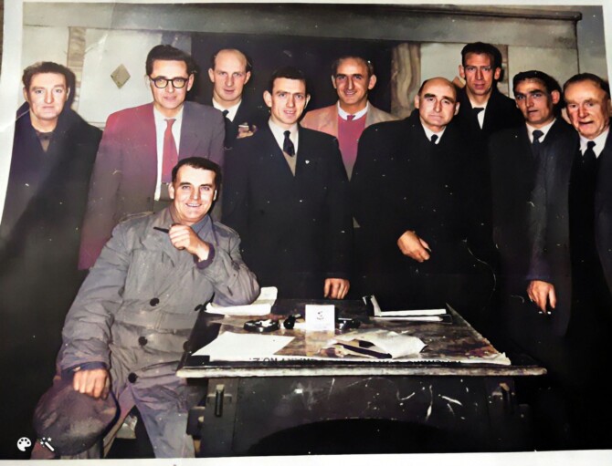 Clondalkin Anglers Committee 01960s Colour Clondalkin Anglers Committee 01960s Colour