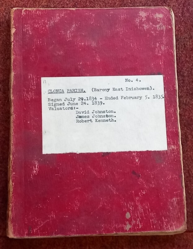 Griffiths survey cover Inishowen Griffiths survey cover Inishowen
