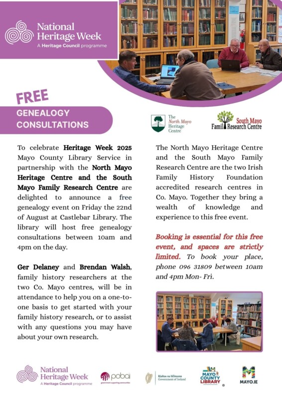 Heritage Week Event 2025 poster Heritage Week Event 2025 poster