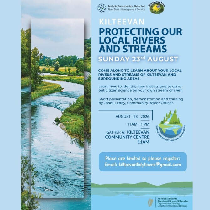 Kilteevan Protecting our Local Rivers and Streams