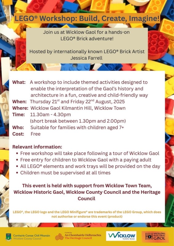 LEGO Workshop Poster LEGO Workshop Poster