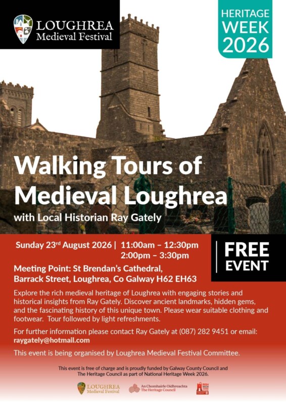 Loughrea Walking Tour 2026 RG Loughrea Walking Tour 2026 RG