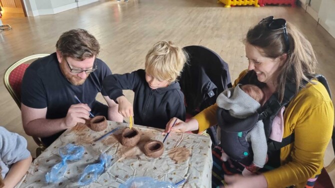 Prehistoric Pottery Family Workshop Sceal Heritage Consultancy