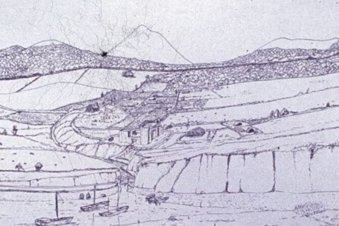 R ATHDOWN IMAGE castle and village