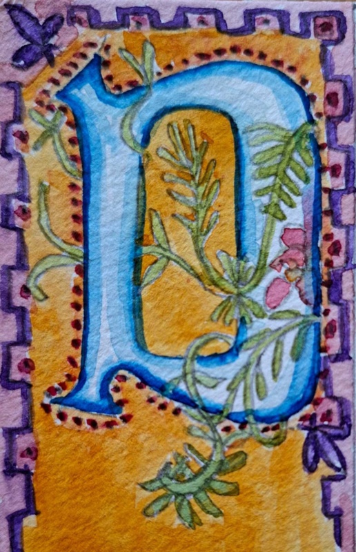 Calligrpahy Bookmark portion
