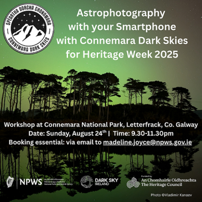 Connemara Dark Skies Events 2025 resized
