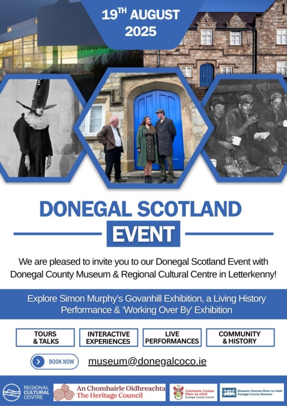 Donegal Scotland Event Poster Donegal Scotland Event Poster