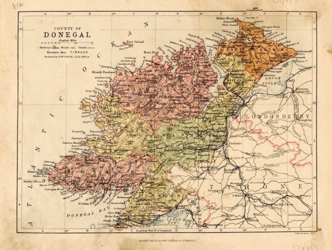 Donegal map
