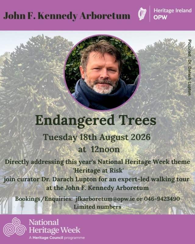 Endangered Trees Darach JFK 1 Endangered Trees Darach JFK 1