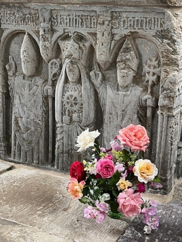 Flowers by Mc Grath tomb Flowers by Mc Grath tomb