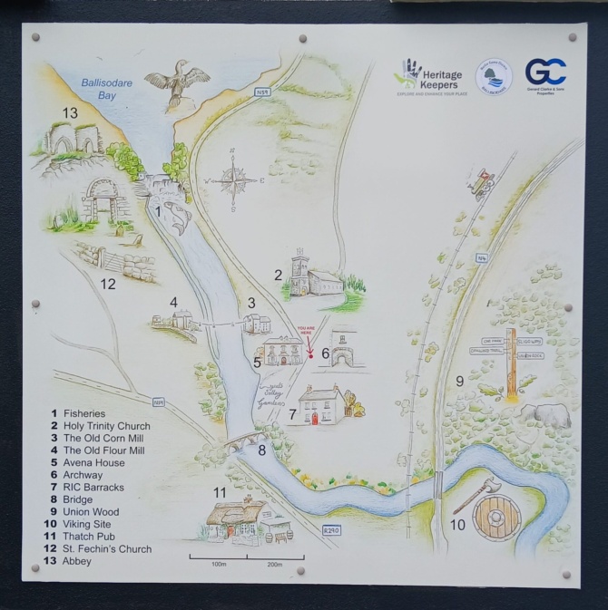 Heritage Map on Wall close range scaled e17541438883671