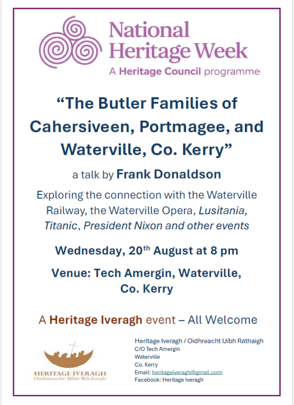 Heritage Week 2025 Butler Talk