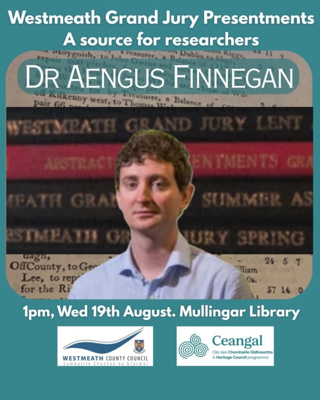 Heritage Week Event Aengus Finnegan