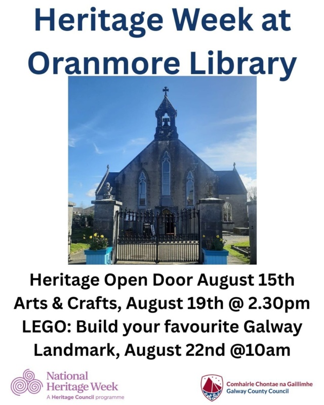 Heritage Week at Oranmore Library
