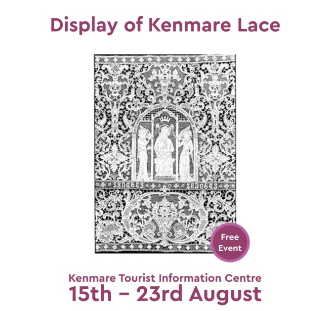 Kenmare Lace Display resize Kenmare Lace Display resize