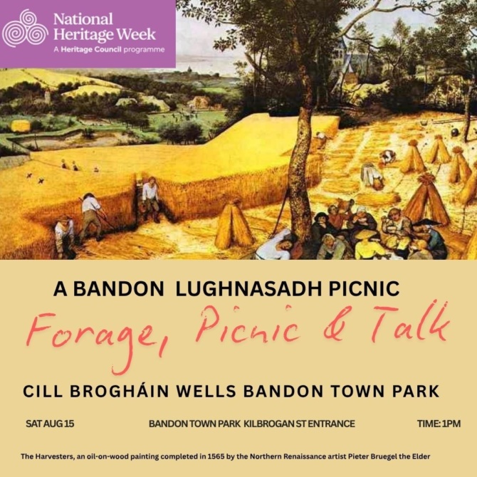 LUGHNASADH FORAGE PICNIC AND TALK LUGHNASADH FORAGE PICNIC AND TALK