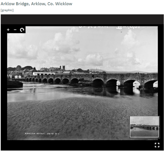 Lawrence Photography collection Arklow bridge taken between 1865 to 1914