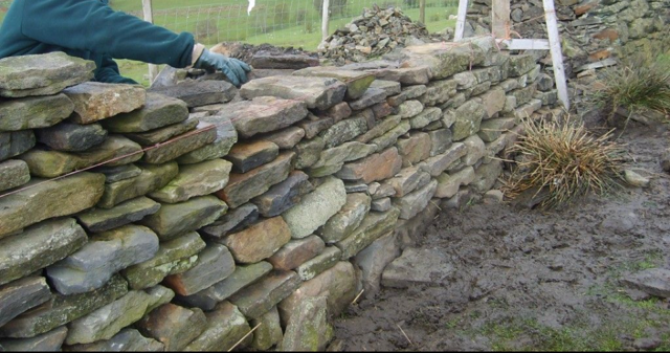 Limestone Wall Limestone Wall