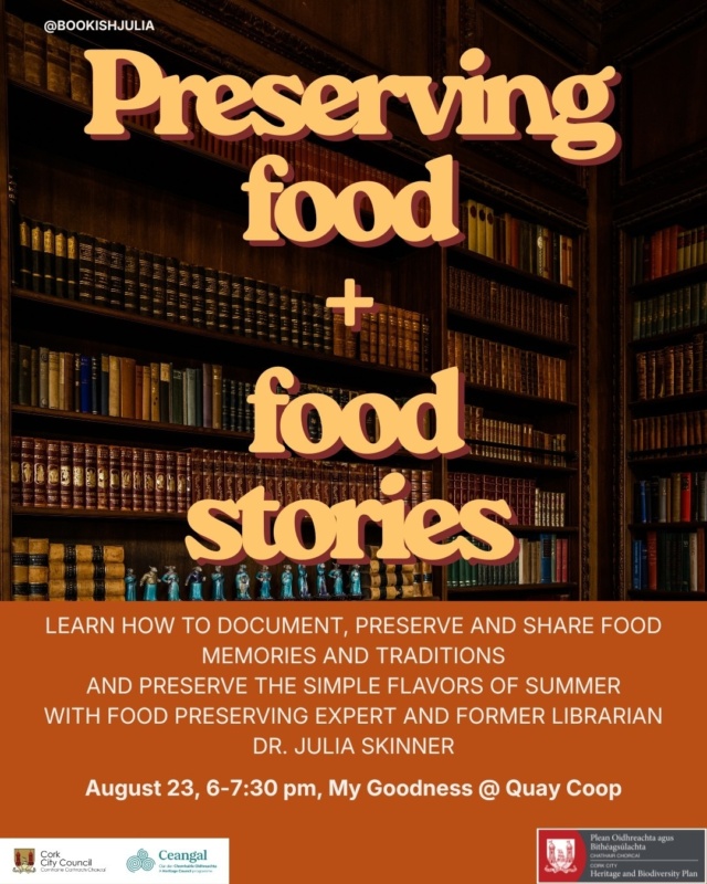 Preserving food and stories Preserving food and stories