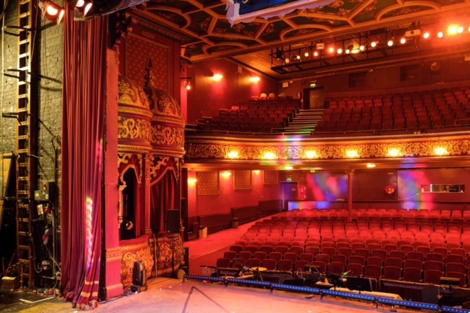 Stage and backstage photo The Everyman min 1