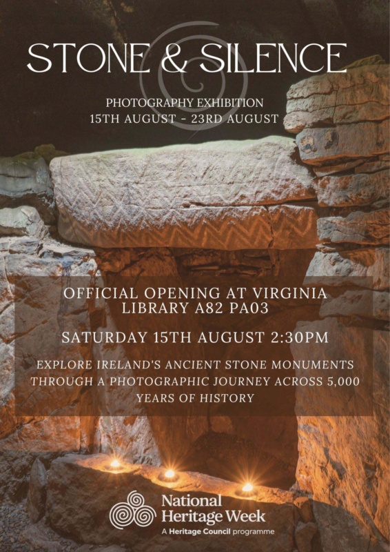 Stone Silence Photography Exhibition Poster