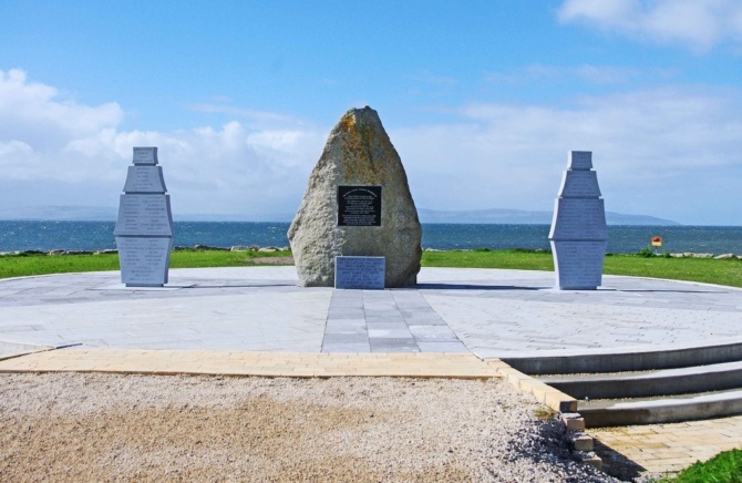 The Famine Ship Memorial Celia Griffin Memorial Park Gratton Beach Galway City geograph 3485234 The Famine Ship Memorial Celia Griffin Memorial Park Gratton Beach Galway City geograph 3485234