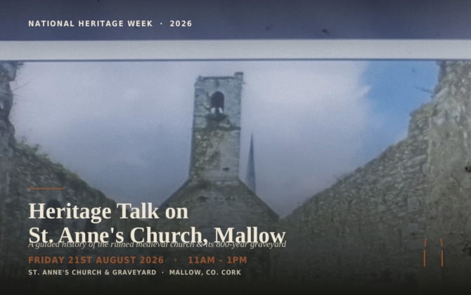 Heritage talk st annes mallow Heritage talk st annes mallow