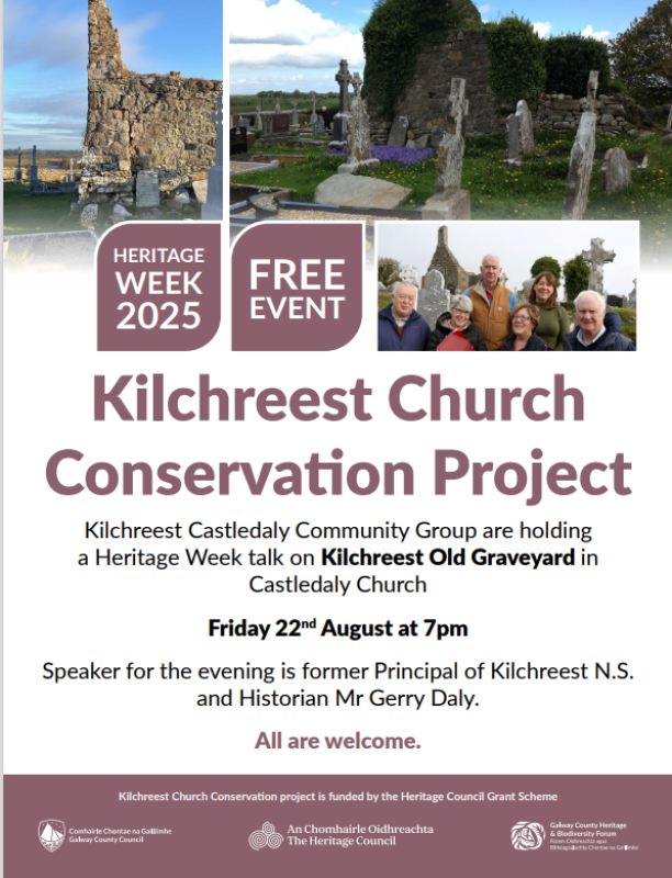 Kilchreest advert Kilchreest advert