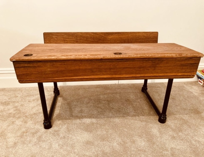 Old school desk