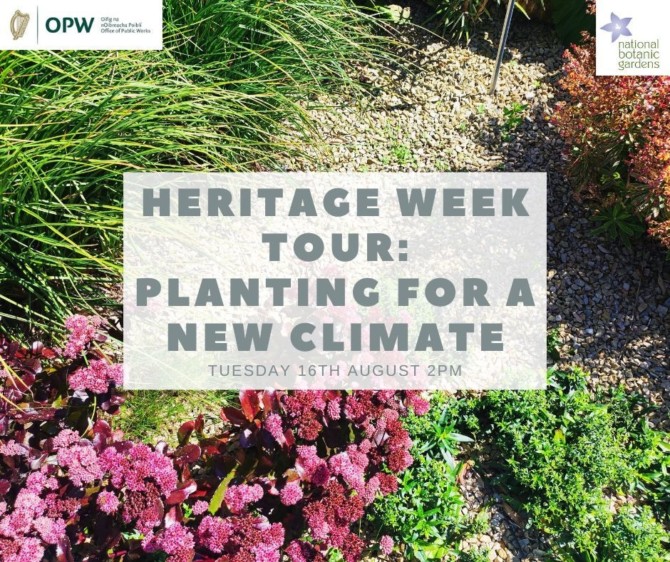 Heritage Week Tour Planting for a New Climate Heritage Week Tour Planting for a New Climate
