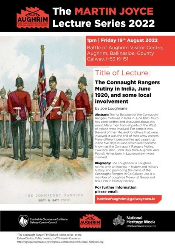 J Oe Loughnane Lecture Battle of Aughrim Visitor Centre 19 August 2022 final 002 J Oe Loughnane Lecture Battle of Aughrim Visitor Centre 19 August 2022 final 002